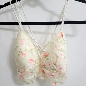 Victoria's Secret Pink Floral Bralette